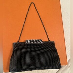 New Whiting & Davis Crystal Clutch Bag New Without Tags